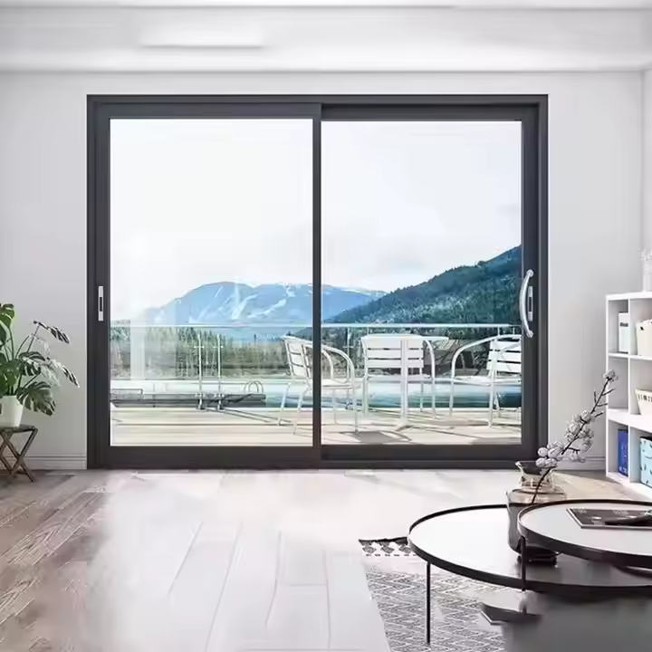 Hot Sale Factory Directly Selling Insulation Heavy Duty Thermal Break Two Three Tracks Aluminum Sliding Doors