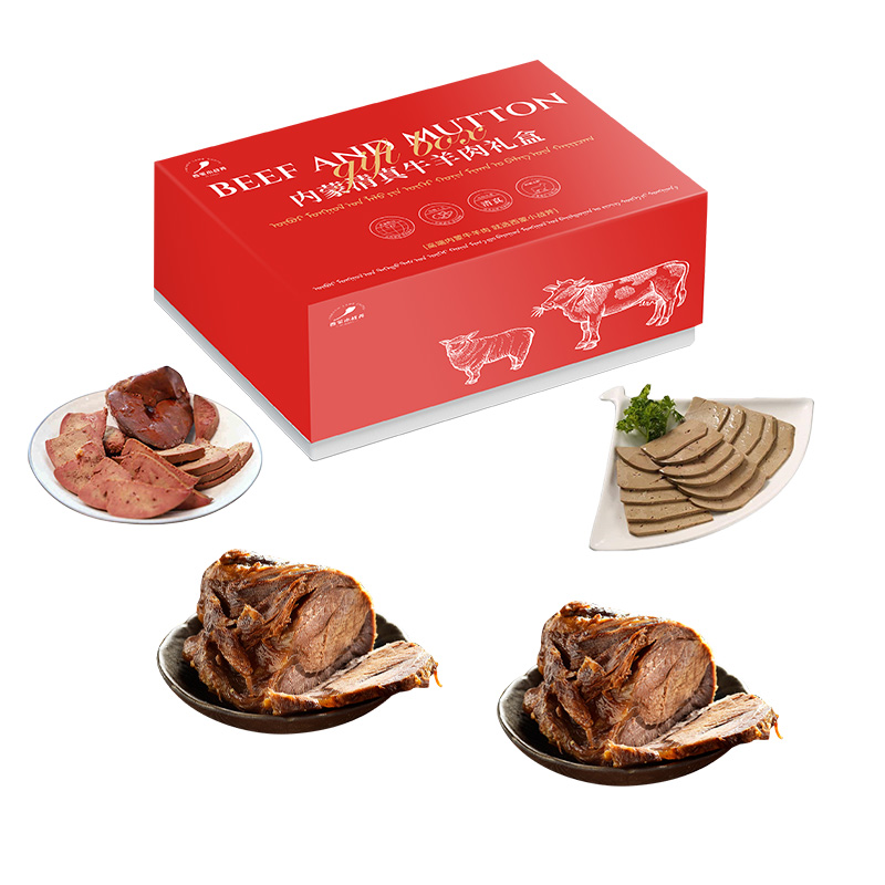 西蒙小战斧 熟食零食礼盒-158型 （750g）