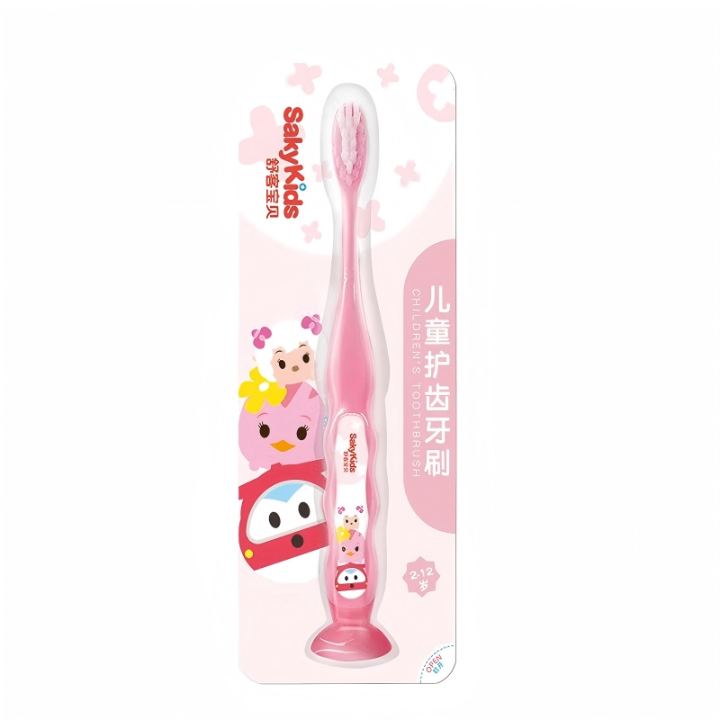 舒客宝贝儿童护齿牙刷2-12岁（颜色随机）多规格