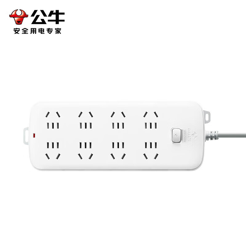 BULL公牛S1080袋装延长线插座