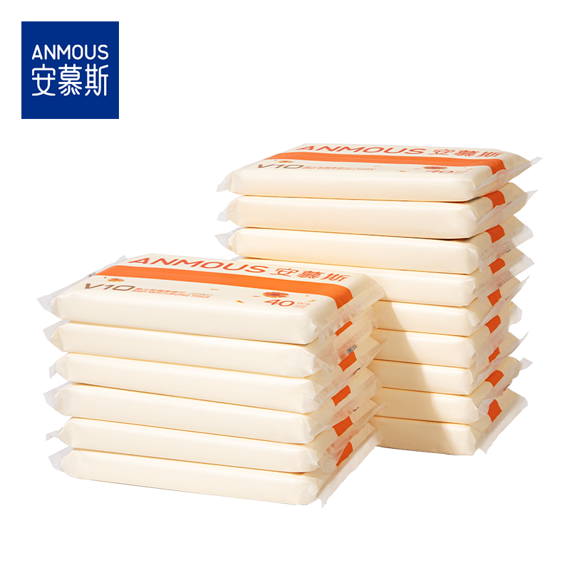 安慕斯金盏花云柔保湿面巾纸100抽