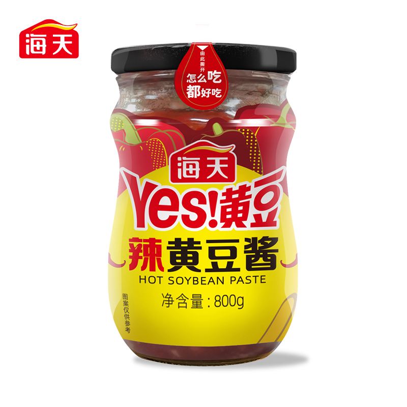 df-辣黄豆酱800g