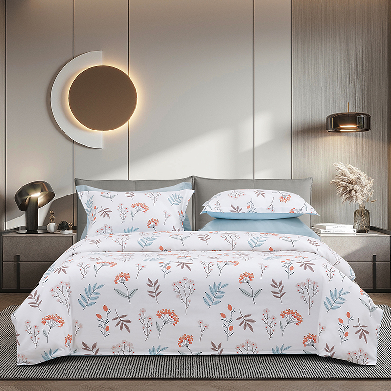 梦洁 云朵绵印花四件套