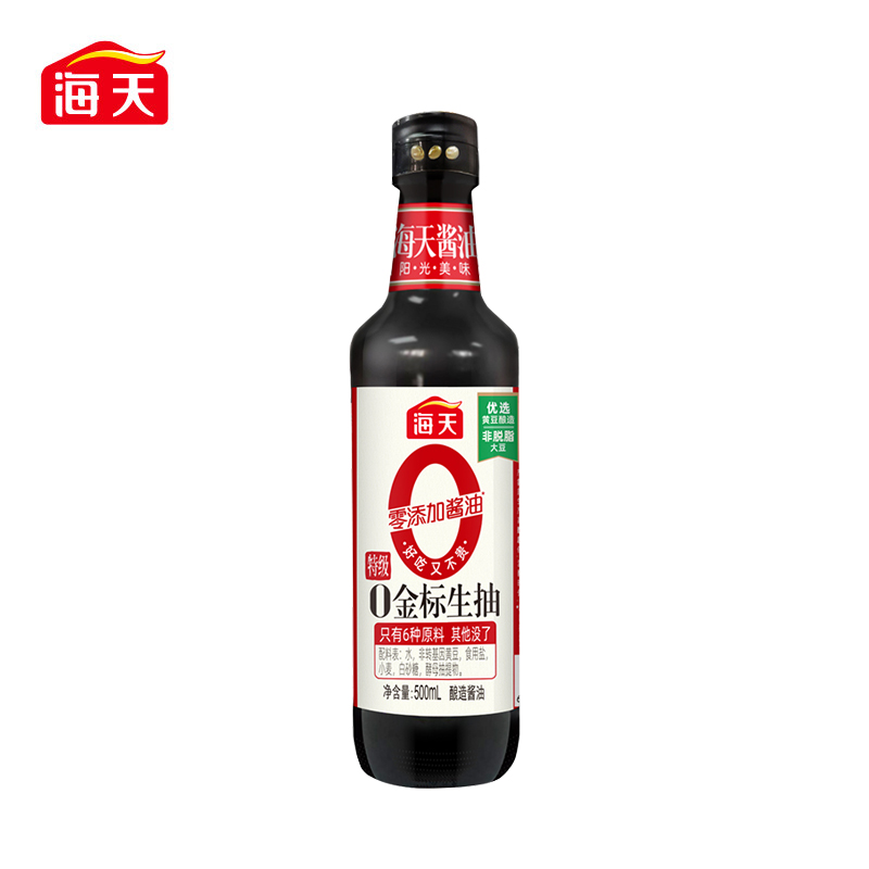 df-0金标生抽500ml(PET瓶)