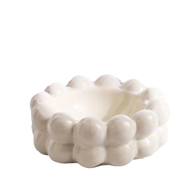 Light luxury ceramic ashtray
