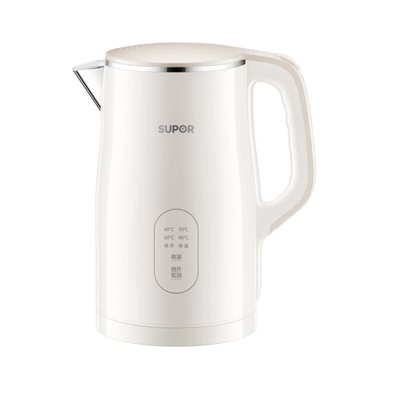 苏泊尔电热水壶家用无缝内胆大容量精准控温自动断电双层防烫低音烧水壶 1.7L 【316L不锈钢】SW-17S03F	SW-17S03F