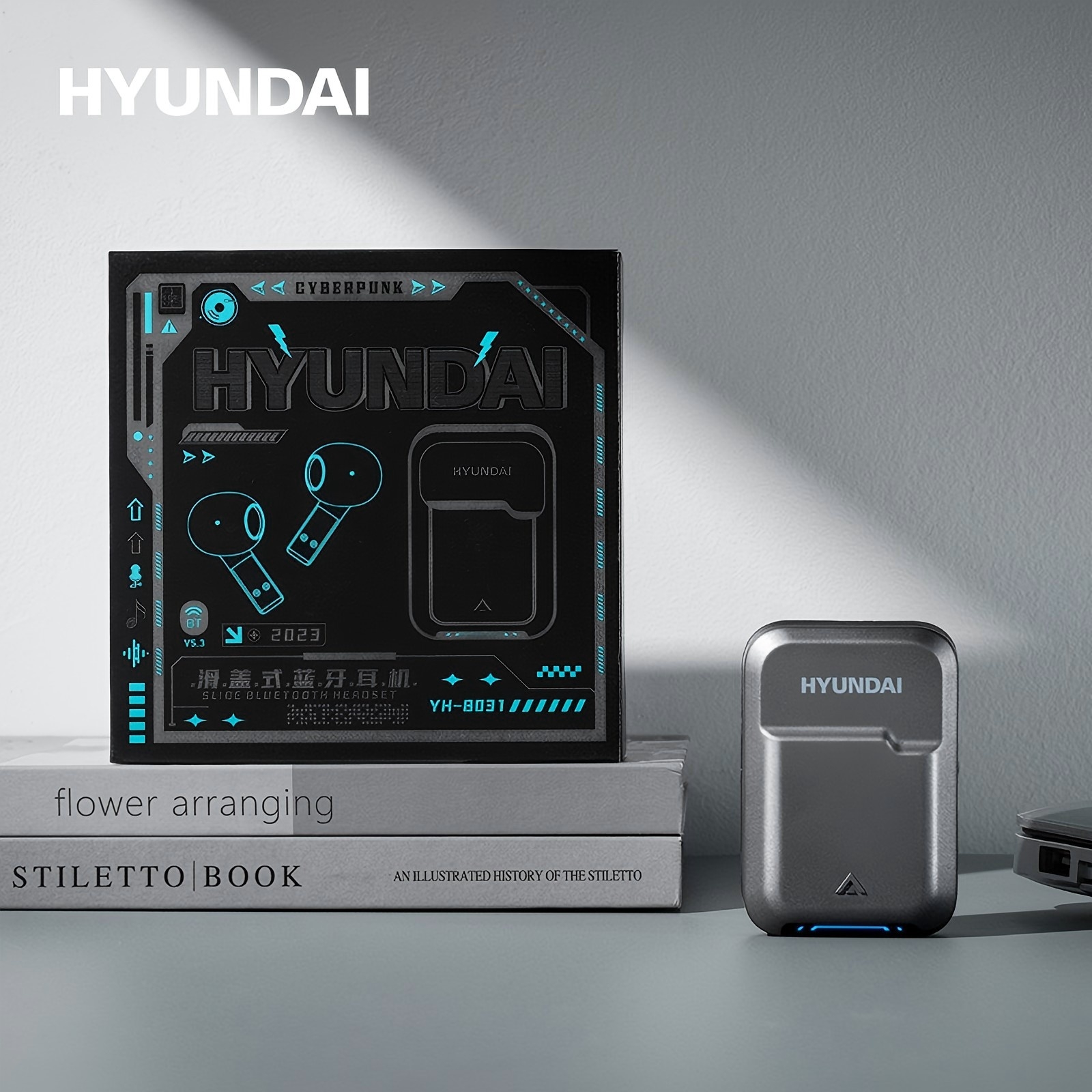 HYUNDAI现代-滑盖式蓝牙耳机YH-B031