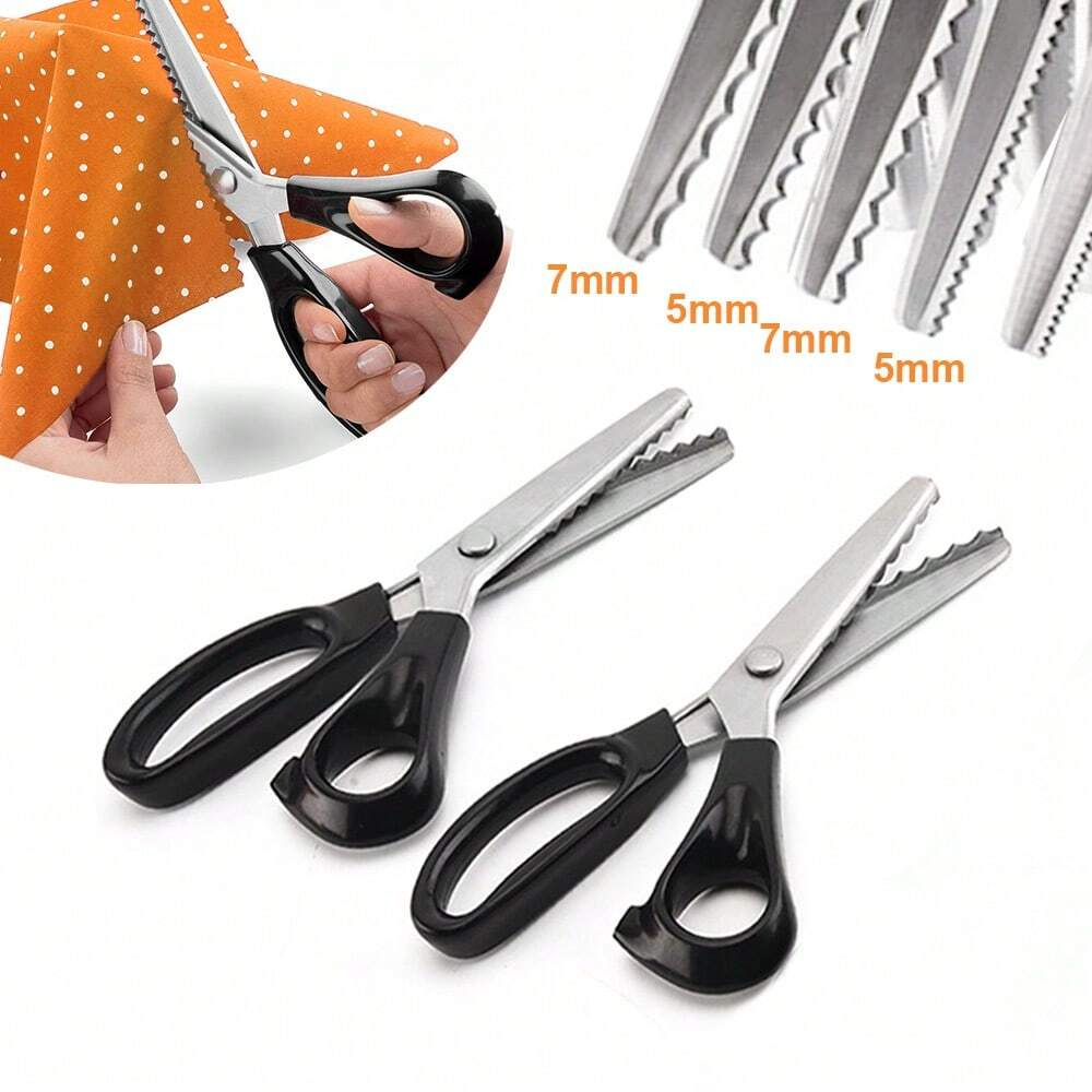 Professional Heavy-Duty Stainless Steel Tailor Scissors Sharp for Sewing Cloth Leather Cutting