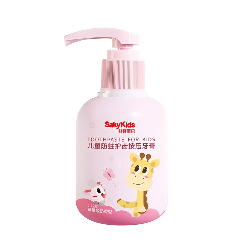舒客宝贝儿童防蛀护齿按压牙膏150g  多规格