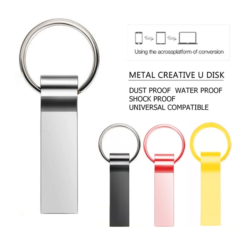 Waterproof metal usb2.0 flash drive 1GB