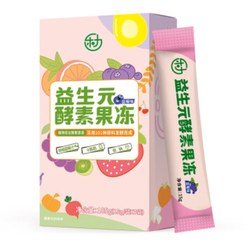 乐力®益生元酵素果冻
