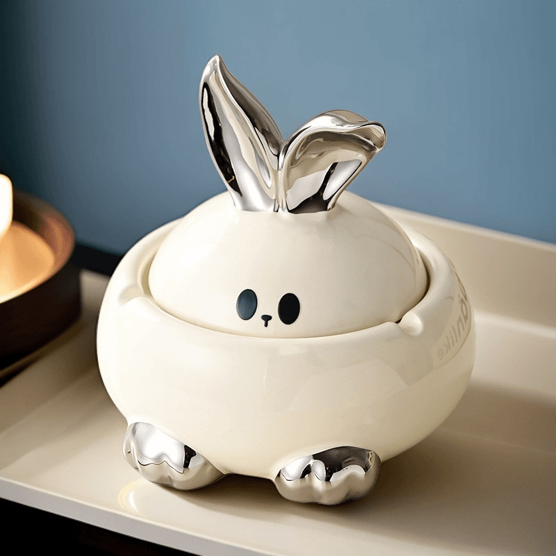 Cream wind marshmallow ashtray