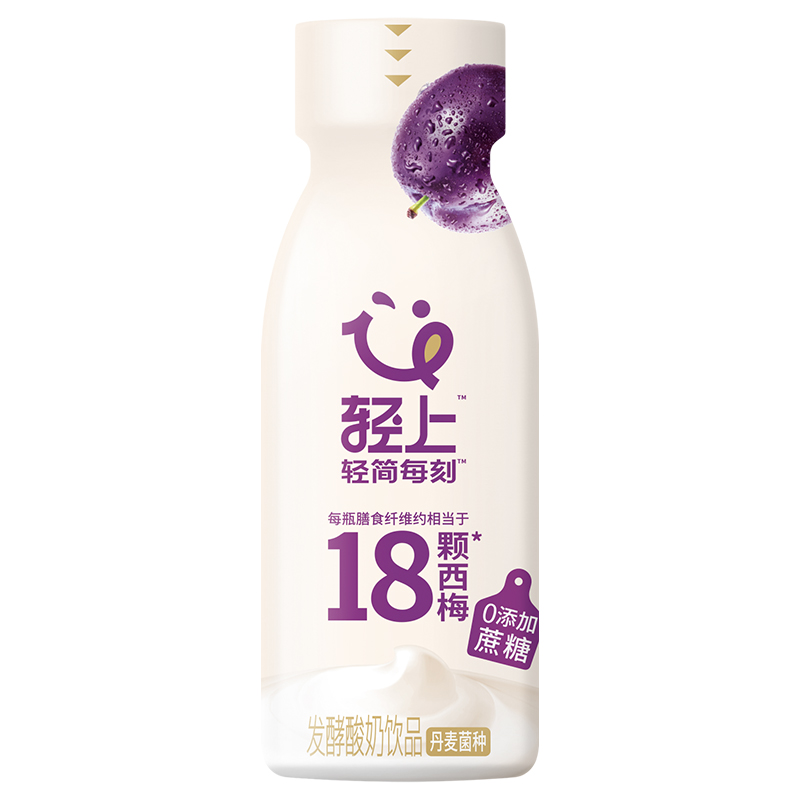 轻上西梅多多酸奶220ml*10瓶