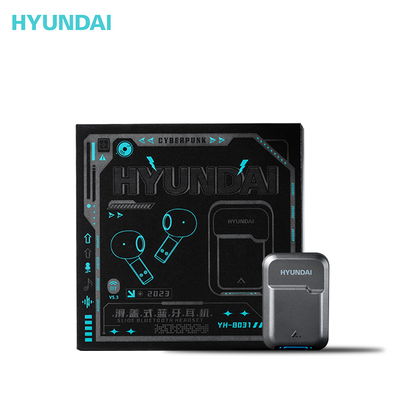 HYUNDAI-滑盖式蓝牙耳机YH-B031