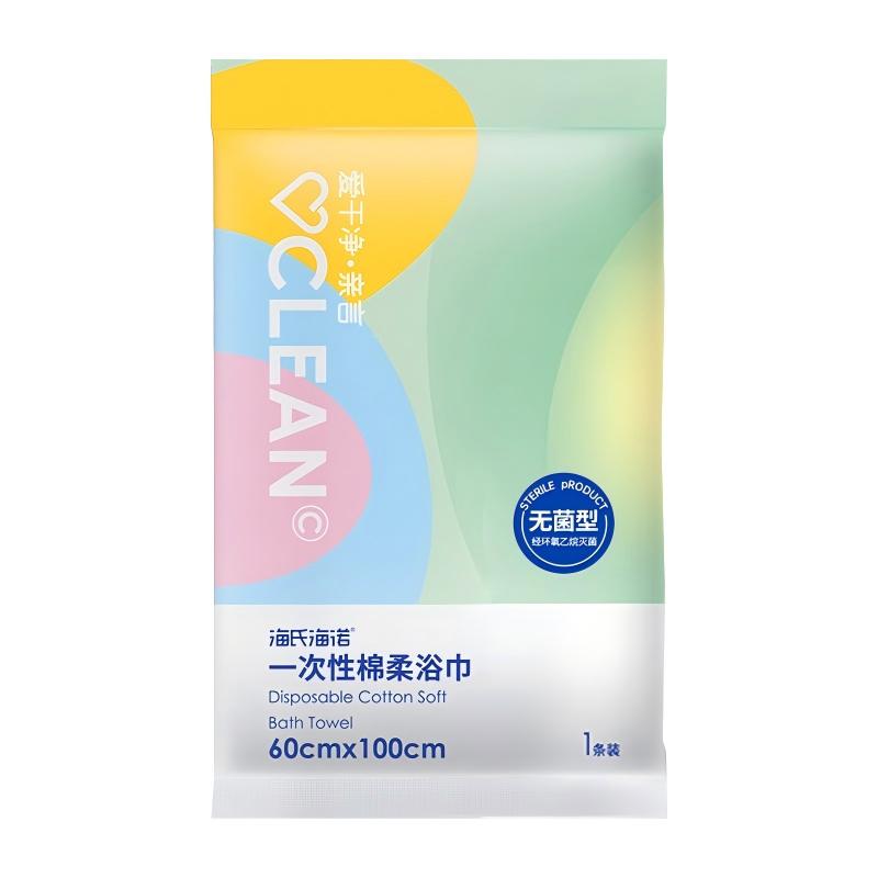 海氏海诺 BK(A 174)一次性棉柔浴巾60*100cm （无菌型）1条/包