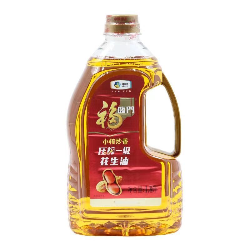 福临门压榨一级花生油1.8L