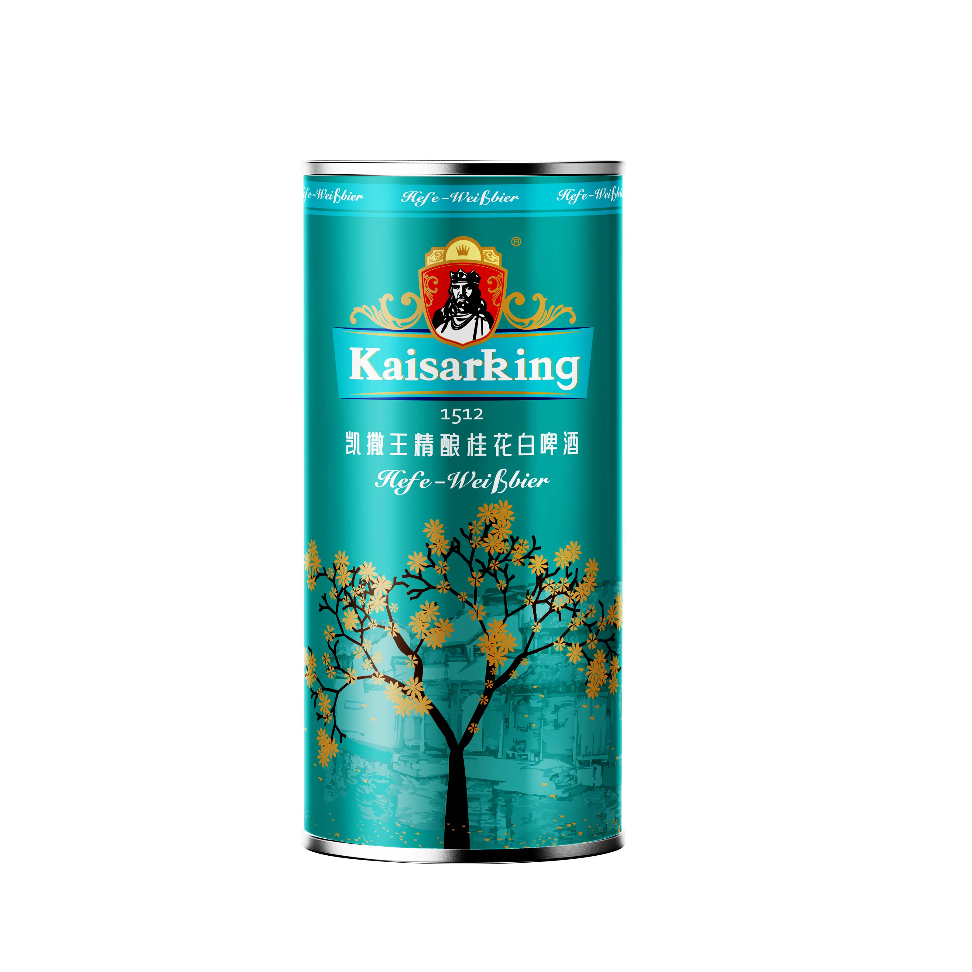 凯撒王精酿桂花白啤1L*6