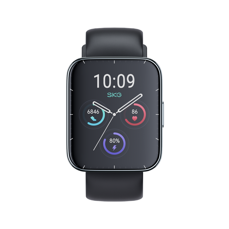 SKG手环手表V9豪华 曜石黑