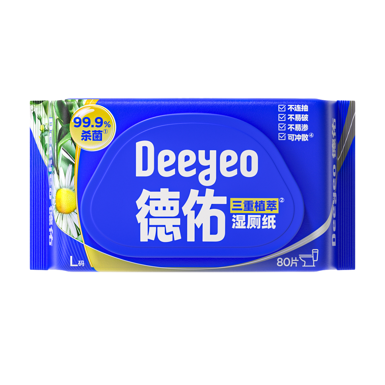 德佑企鹅湿厕纸A版80片