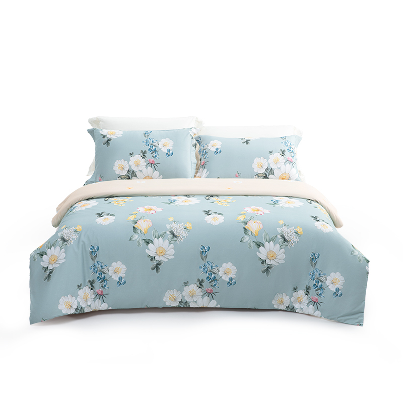 春野花漫全棉抗菌四件套	127449