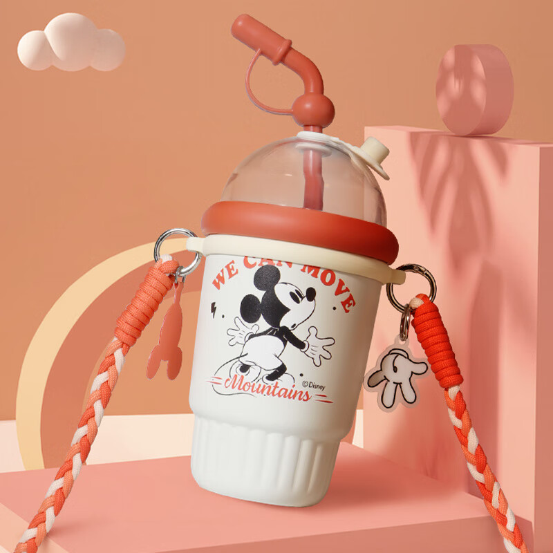 迪士尼吸  吸管保温杯 420ml