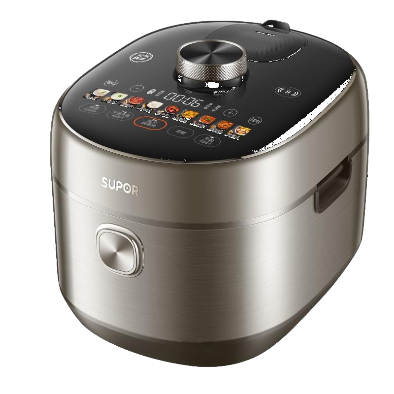 苏泊尔（SUPOR）IH猛火电压力锅家用5升大容量快排100系列电压力锅5L 112kpa鲜呼吸IH加热 2200W精钢球釜4-6人家用 SY-50FH79Q- 5L
