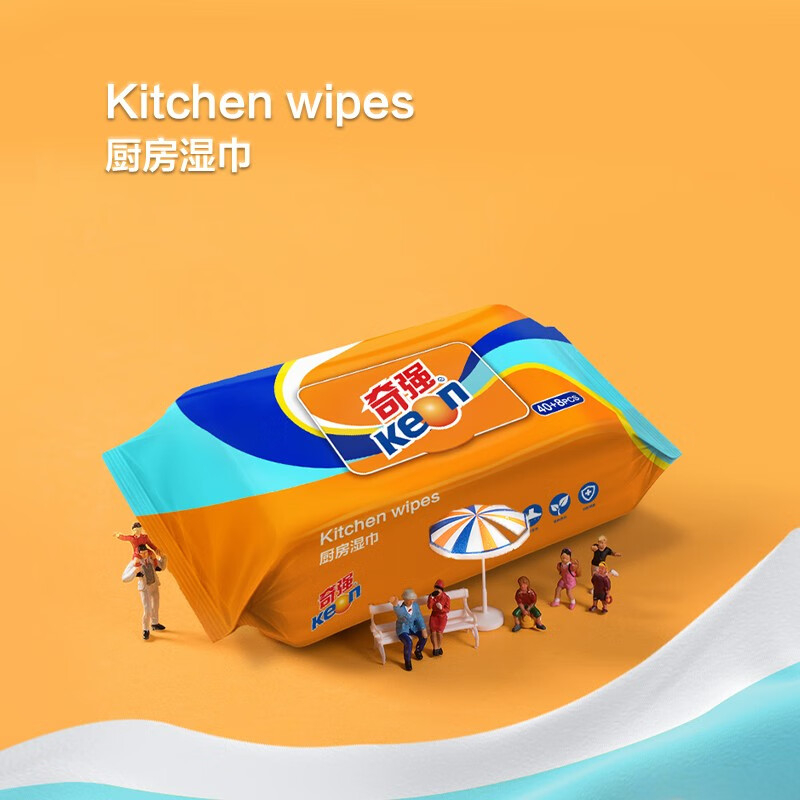 奇强 QQCFD118厨房湿巾