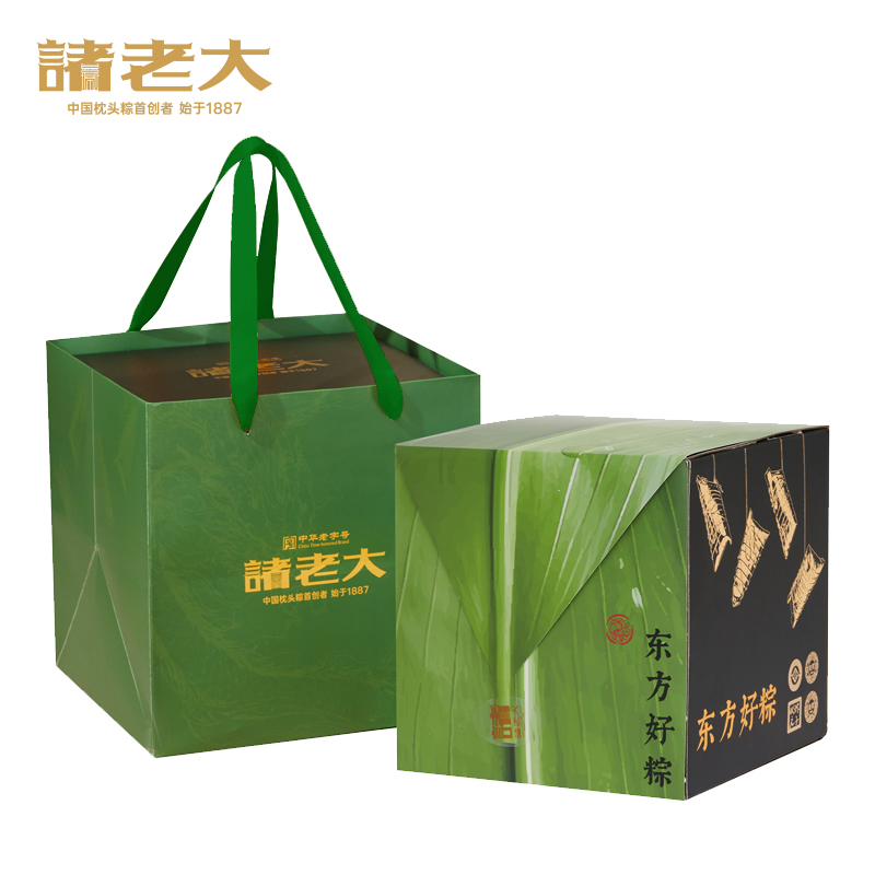 诸老大 东方好粽枕头粽礼盒1240g款