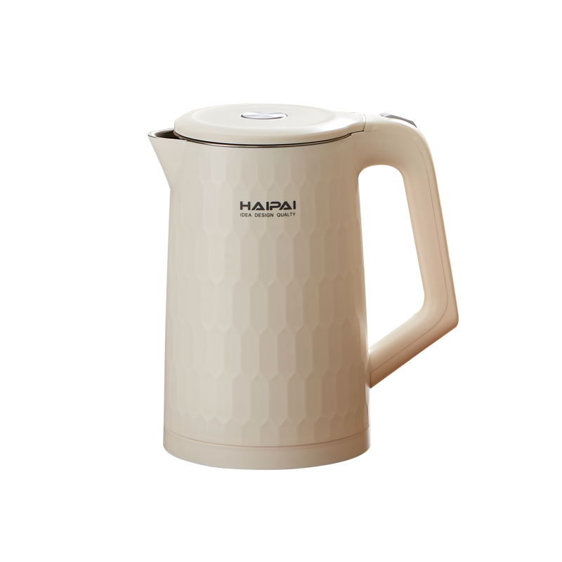 海牌 HP-SH170家用大容量电热烧水壶304不锈钢内胆双层防烫烧开水茶壶煮水