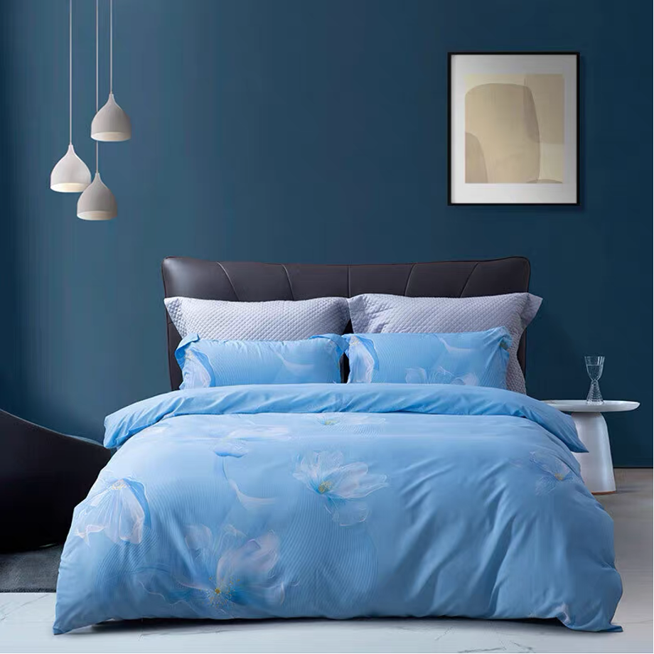 全涤磨毛抗菌四件套——锦瑟未央 	123050