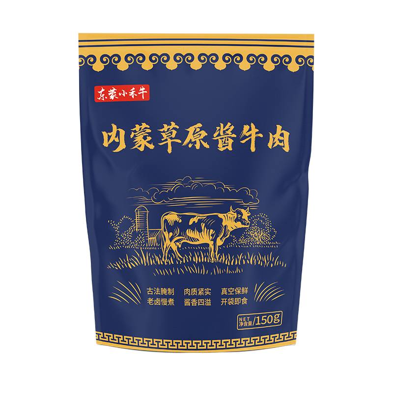 西蒙小战斧 内蒙草原酱牛肉150g*2袋