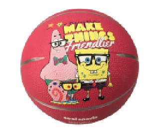 海绵宝宝海绵宝宝3号胶篮球 KS902