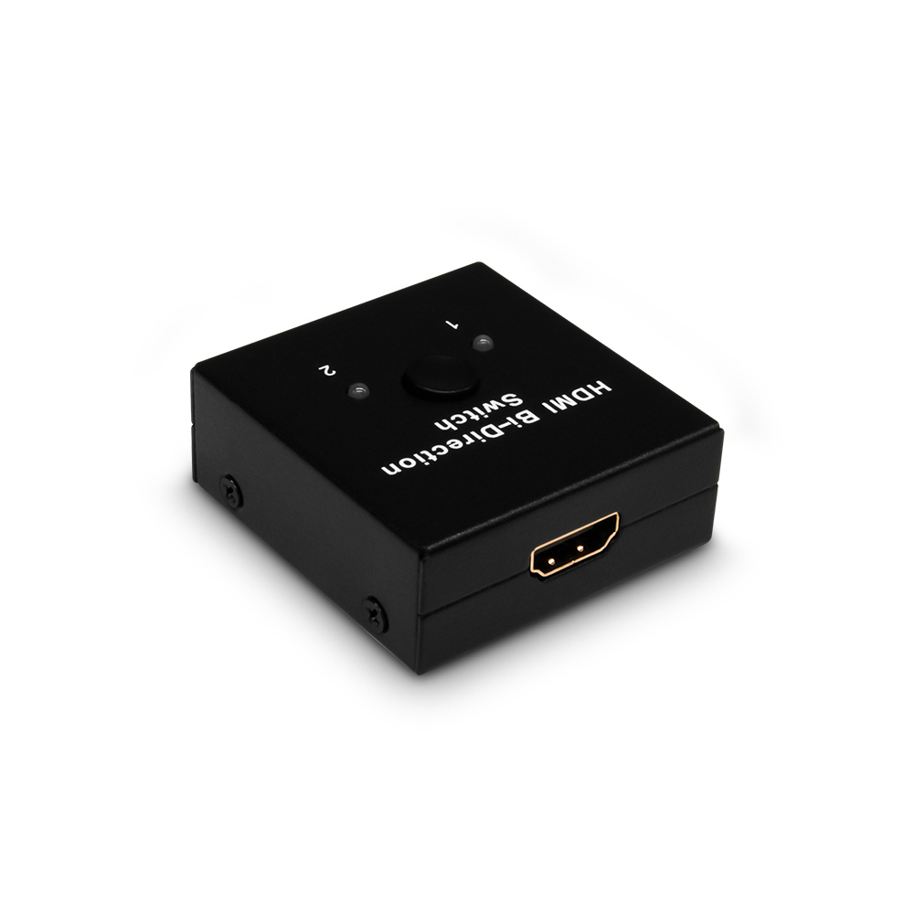 HDMI2.0切换器双向一分二二切一2X1双向切换分配4K60高清切换器二切一一分二
