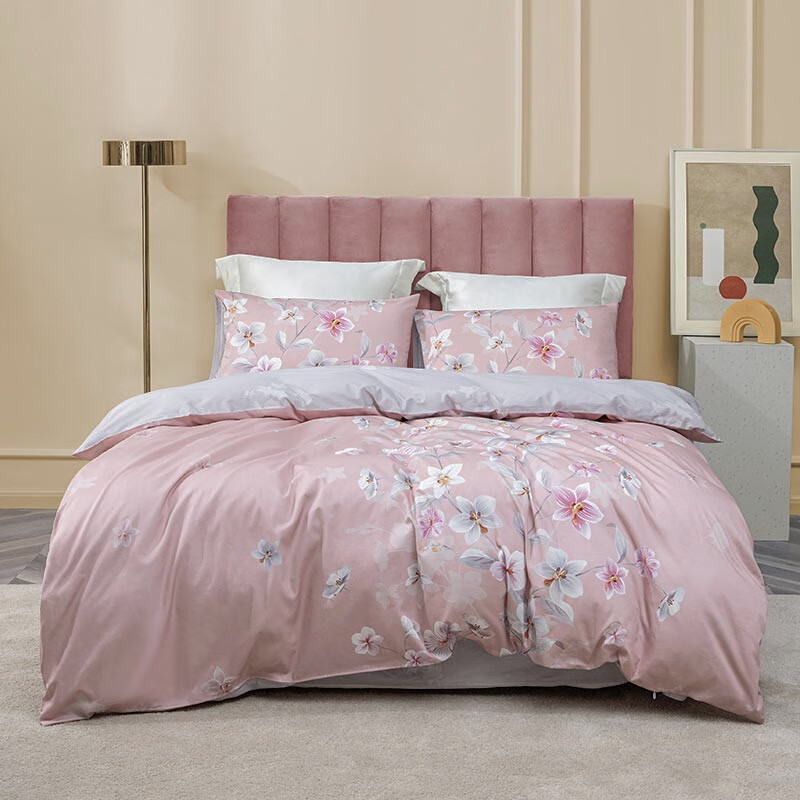 罗莱 TGAD0163-4 风沐幽兰全棉四件套