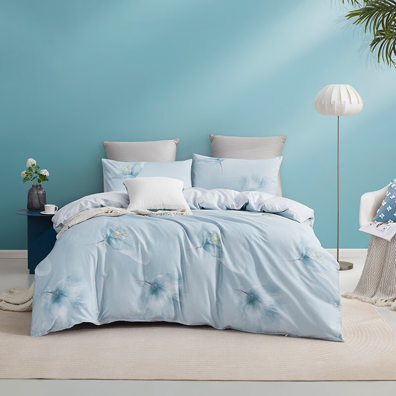 罗莱团购 罗莱 浮生墨香全棉四件套