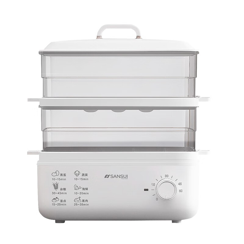 山水（SANSUI）多功能双层电蒸锅10升SZG10