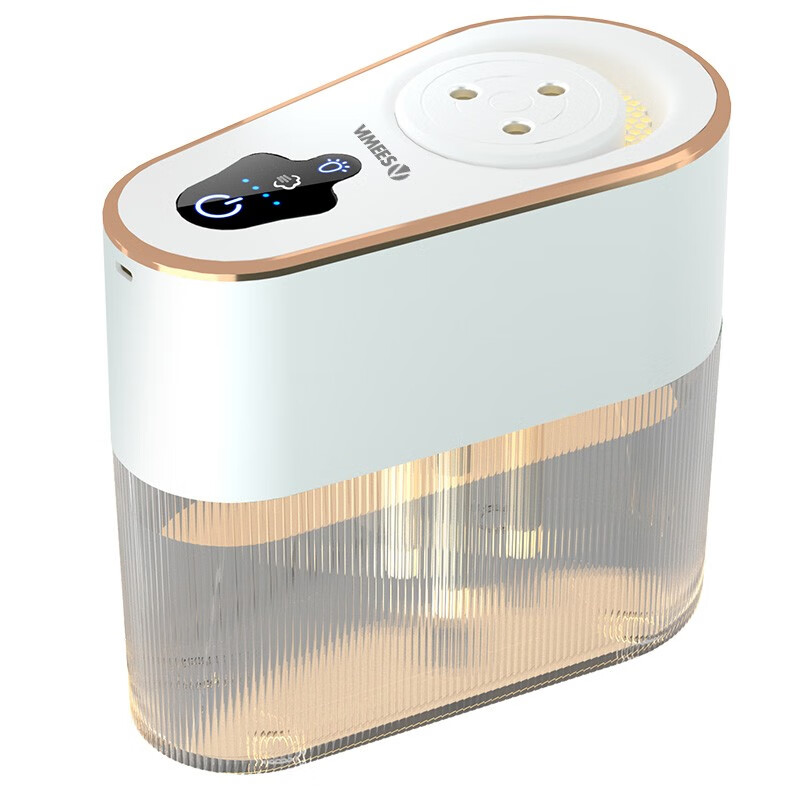 维米仕（vimees）三孔加湿器2L米白色VM8071