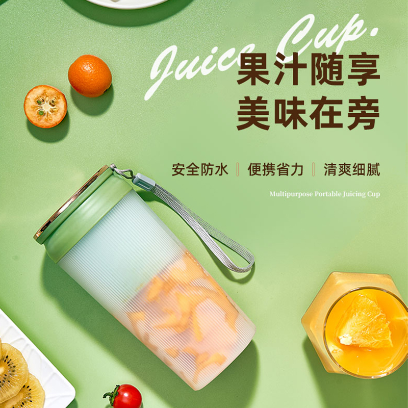 新飞（Frestec） 榨汁机便携式充电果汁杯随行搅拌杯 FTZZ-D308 榨汁杯