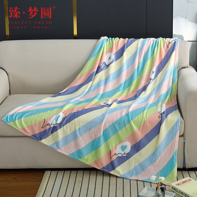 臻梦圆  缤纷四季毯 MYT220