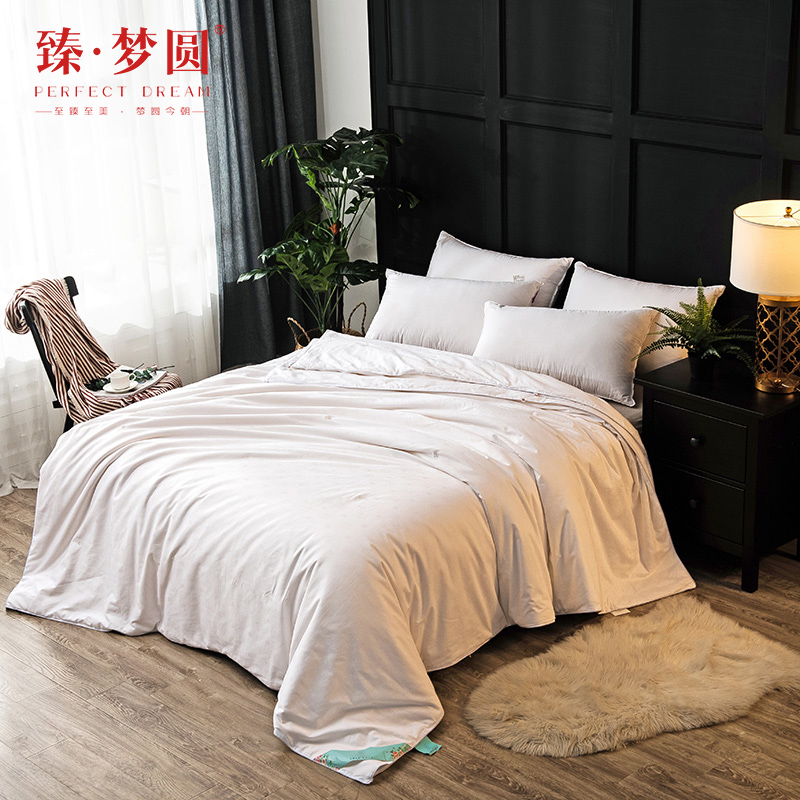 臻梦圆 梦圆纯蚕丝子母被 MYB1050