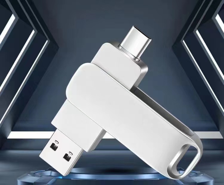 type-c电脑手机两用优盘创意2.1商务16G汽车u盘64G金属双接口优盘