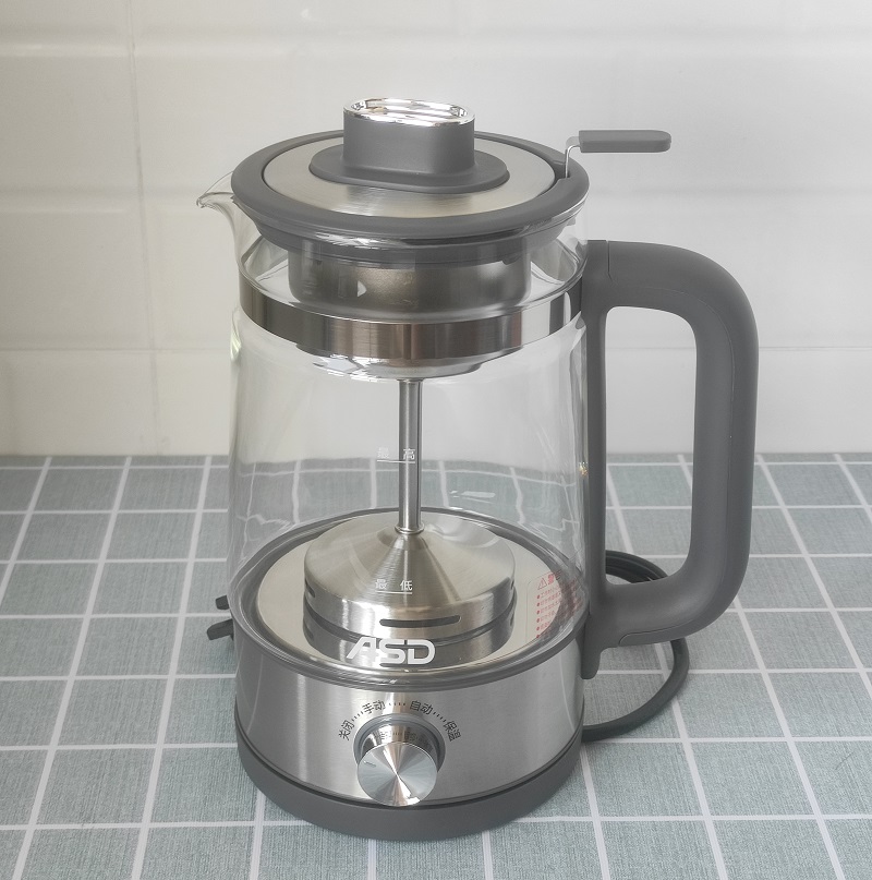 爱仕达（ASD）养生壶 1L煮茶器 全自动迷你玻璃壶 多功能电水壶600W  AW-S10B368