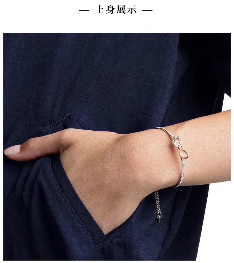 双色蝴蝶结合金  镀银 镀金