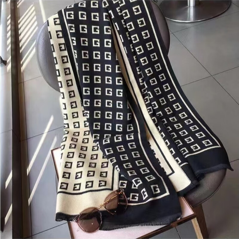 T.J.HARREN蒂捷海伦秋冬围巾B款TJ8829礼盒版