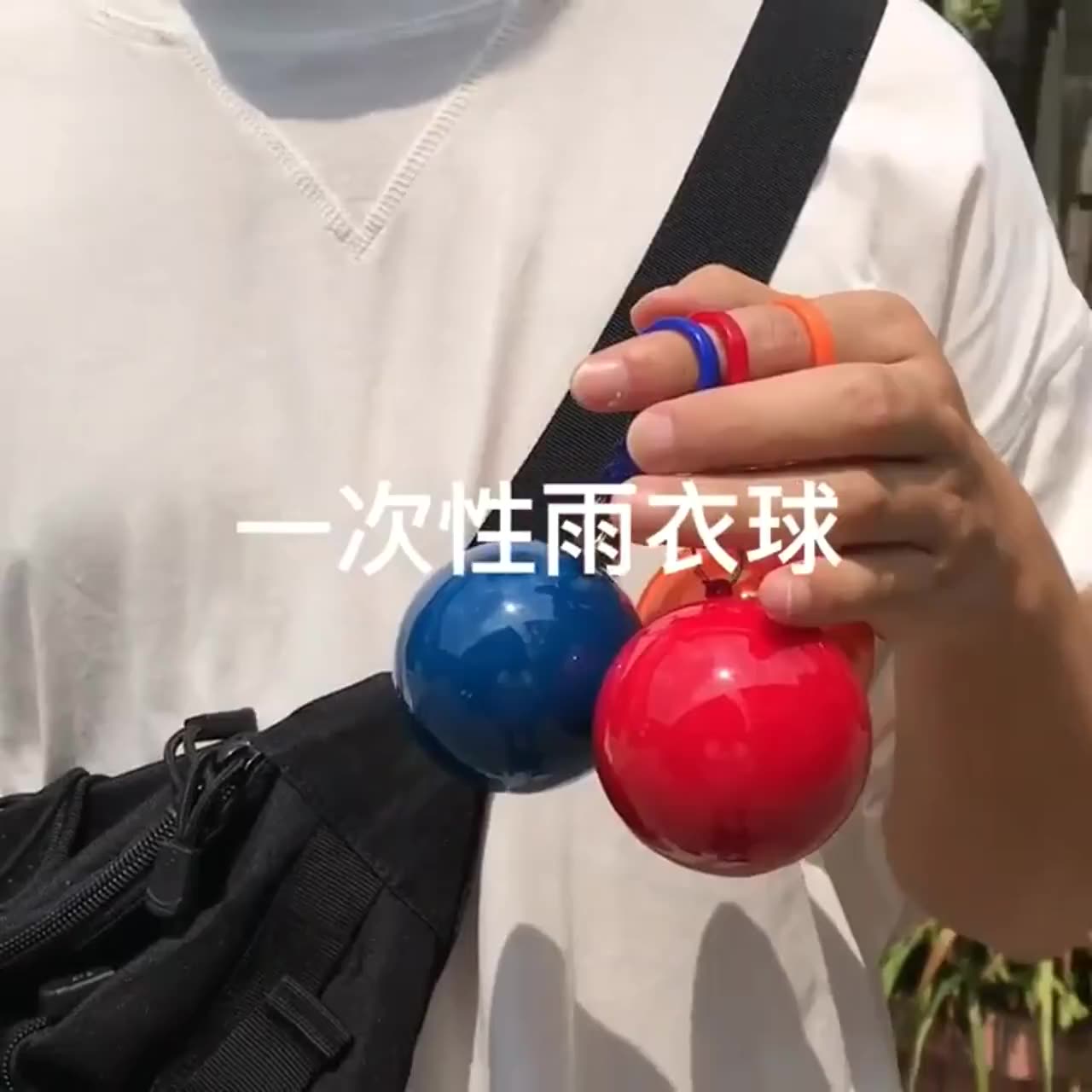 一次性雨衣球