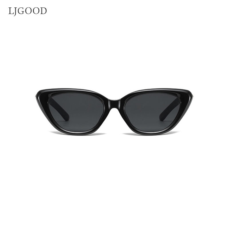 Lijia retro cat glasses sunglasses men and women personality plate HD sunglasses 2356