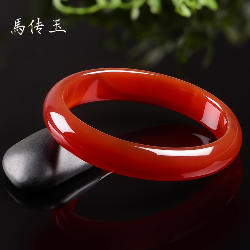 馬传玉 红玛瑙手镯（品质款）MCY022