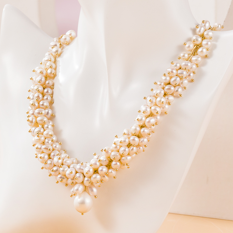 巴洛克珍珠满珠项链 摄政王之珠绝美珍珠项链