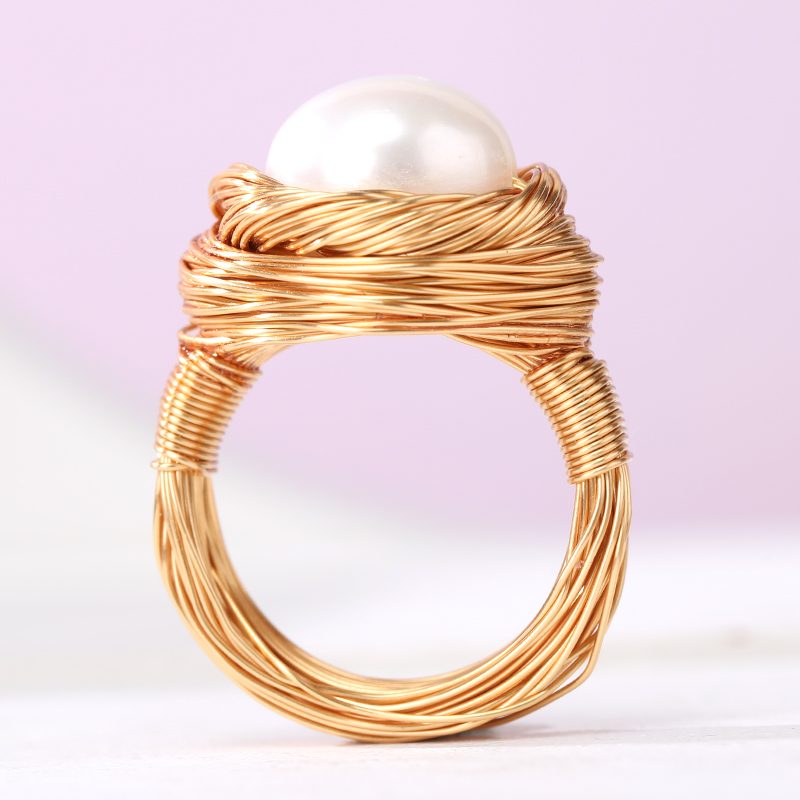 巴洛克珍珠戒指