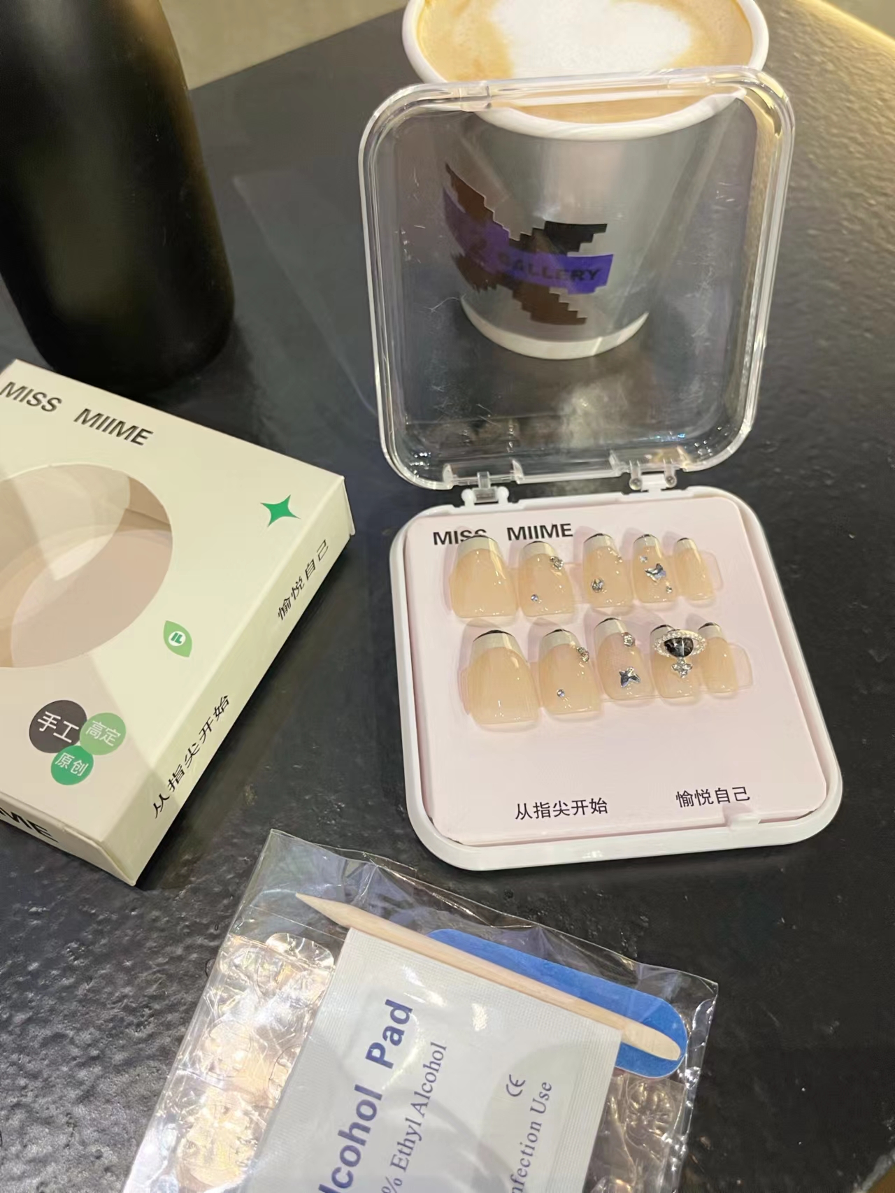 穿戴美甲通用款（24片装）-----百搭女王